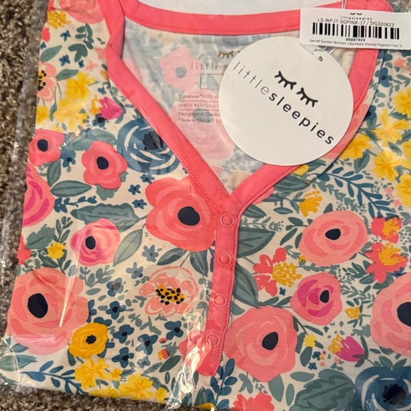 Little Sleepies Other - Little Sleepies Vibrant Floral Pajama set top and bottom
